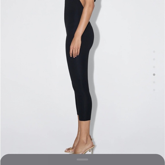 KHY SMOOTH STRETCH CAPRI CATSUIT | BLACK - XS - Picture 2 of 6